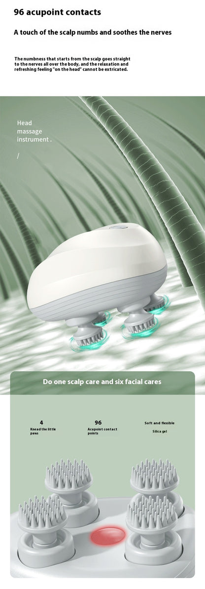 Electric Rechargeable Head & Neck Massager