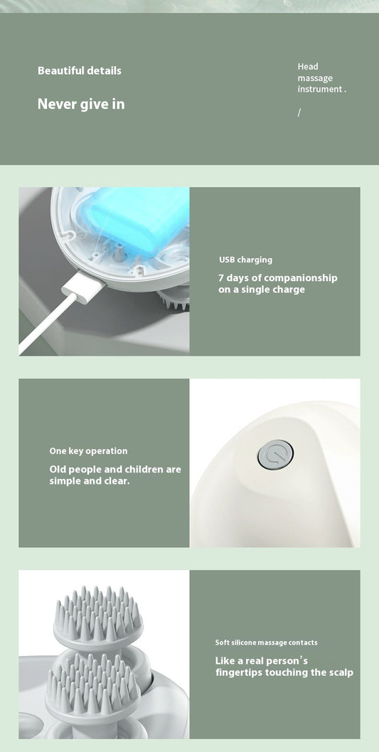 Electric Rechargeable Head & Neck Massager