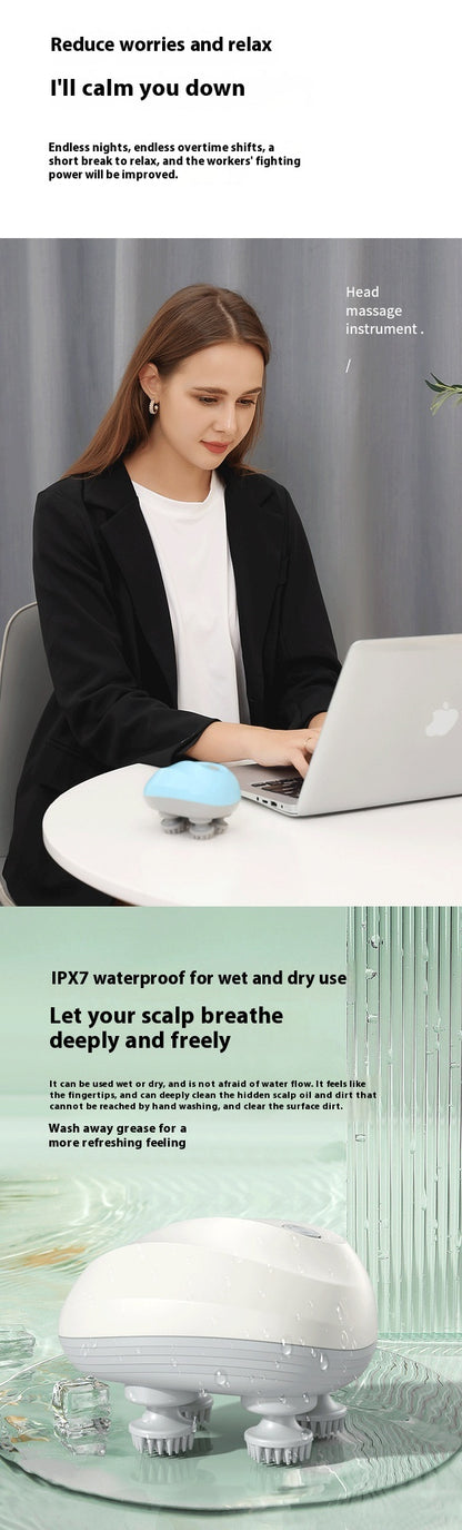 Electric Rechargeable Head & Neck Massager