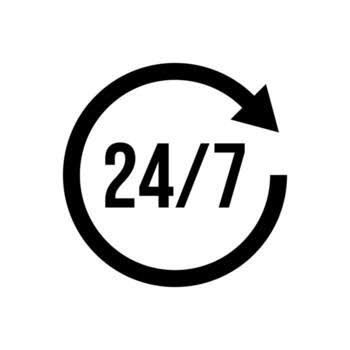 24/7 Customer Support.